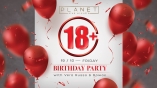 Planet club-18th Birthday party